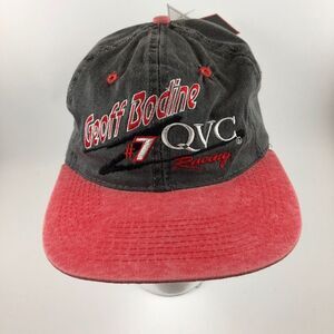 Geoff Bodine #7‎ QVC Racing Snapback Hat Vintage Nascar